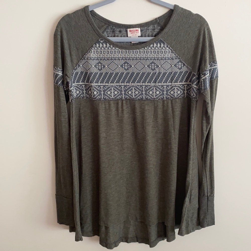 Mossimo Forest Green Long-sleeve